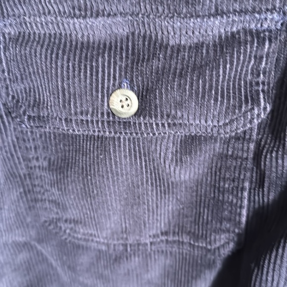 Corduroy Shirt jacket shacket chore coat fleece lined XL Club Room button down - Picture 3 of 14